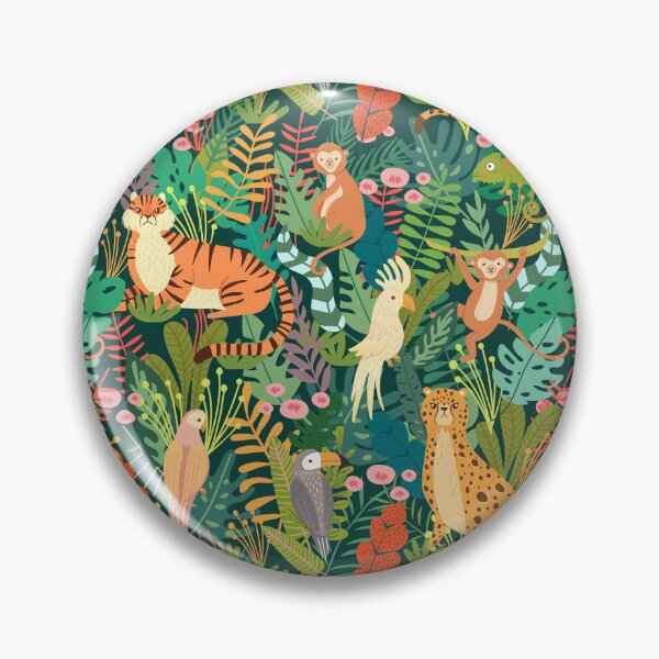 Item preview, Tropical Jungle Print - For a nature lover, tropical jungle decorating print. designed and sold by Wentoo.