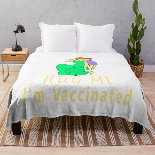 Item preview, Hug Me I'm Vaccinated designed and sold by Soudesign99.