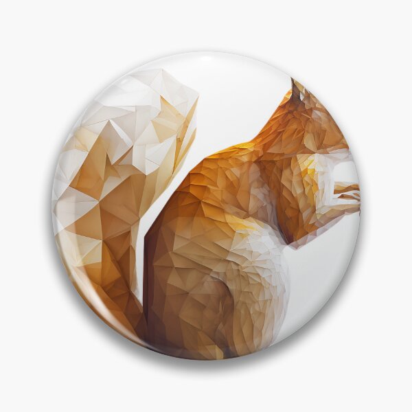 Artikelvorschau, Polygones Eichhörnchen entworfen und verkauft von ArtShanth.