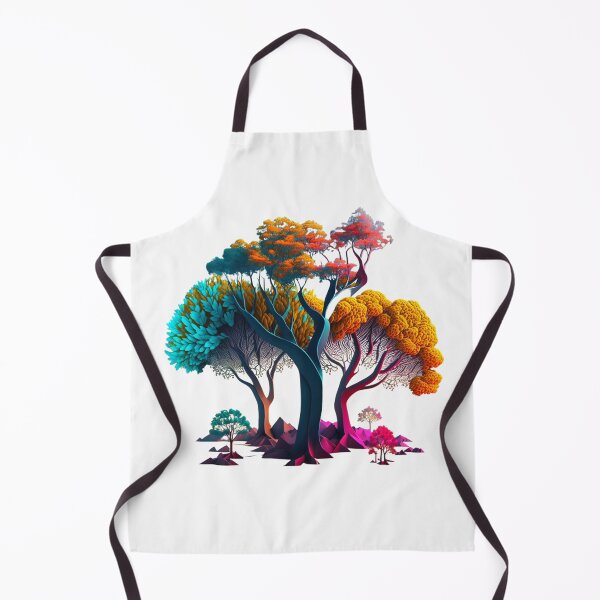 Item preview, Colourful Tree in Fibonacci Design for Fashion Accessories and Home Decor Style designed and sold by RAGANADesign.