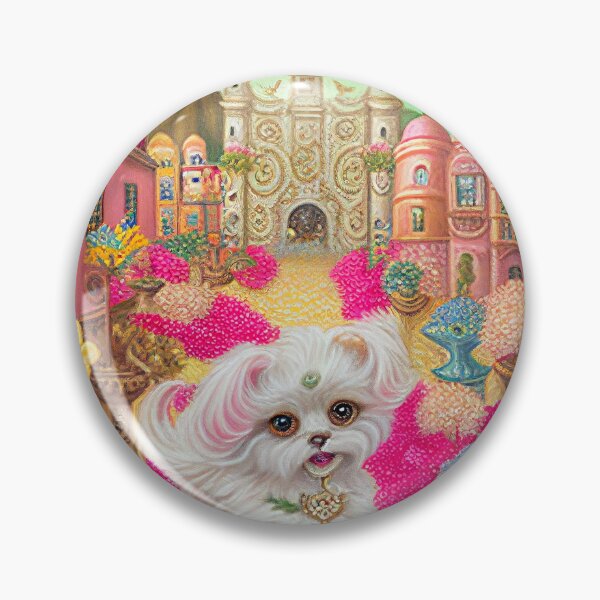 Item preview, puppy in a magic land designed and sold by tinkertailorart.