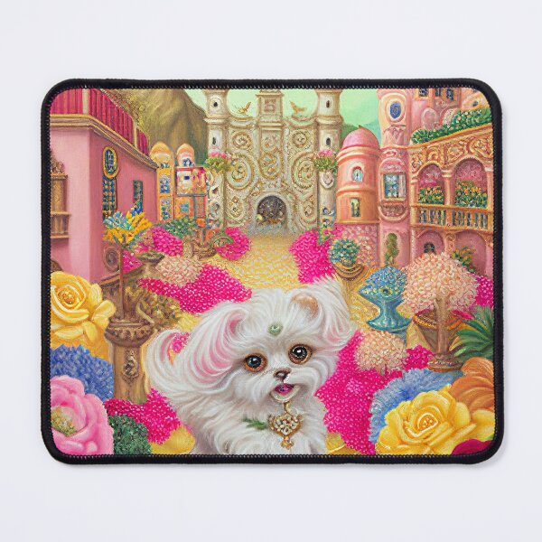 Item preview, puppy in a magic land designed and sold by tinkertailorart.