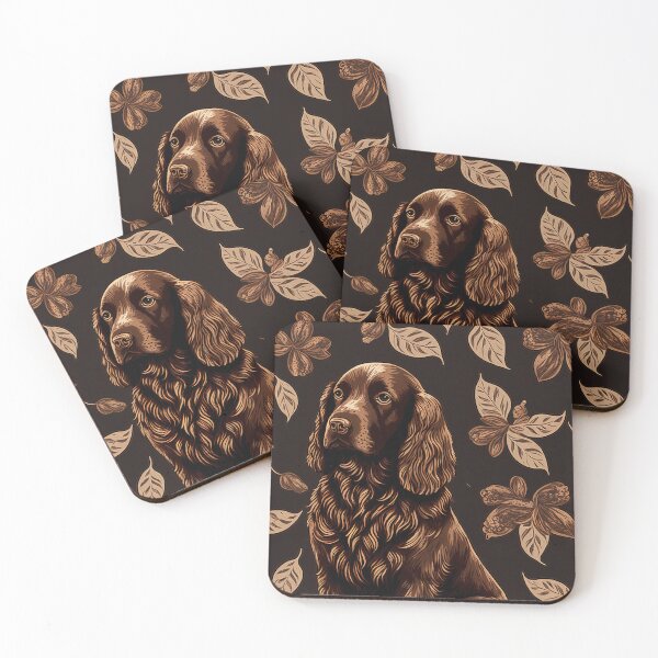 Item preview, Coffee and Cocker Spaniel Design designed and sold by Juliascutecornr.