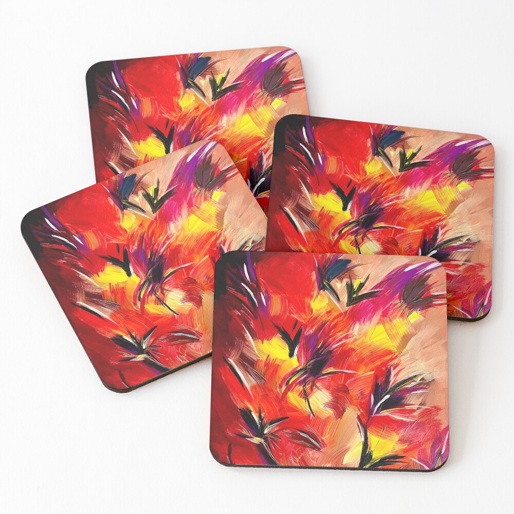 Item preview, Coasters (Set of 4) designed and sold by AbstractBolt.