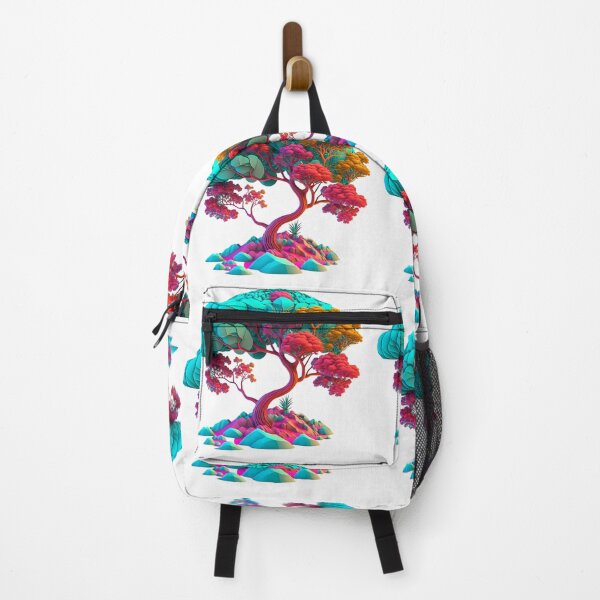 Item preview, Colourful Tree in Fibonacci Design for Fashion Accessories and Home Decor Style designed and sold by RAGANADesign.