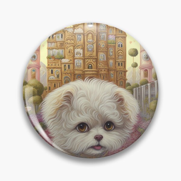 Item preview, puppy in a magic land designed and sold by tinkertailorart.