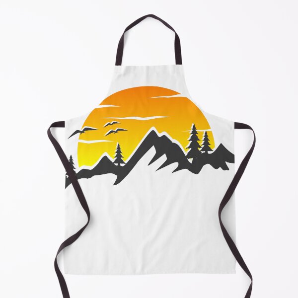 Item preview, mountains and a breathtaking sunset in the background designed and sold by chadamax.
