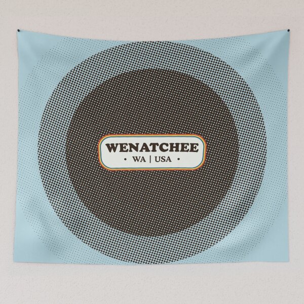 Item preview, Wenatchee | Retro Badge designed and sold by retroready.