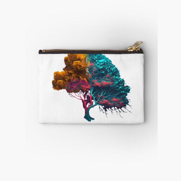 Item preview, Colourful Tree in Fibonacci Design for Fashion Accessories and Home Decor Style designed and sold by RAGANADesign.