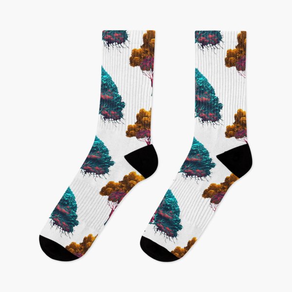 Item preview, Colourful Tree in Fibonacci Design for Fashion Accessories and Home Decor Style designed and sold by RAGANADesign.