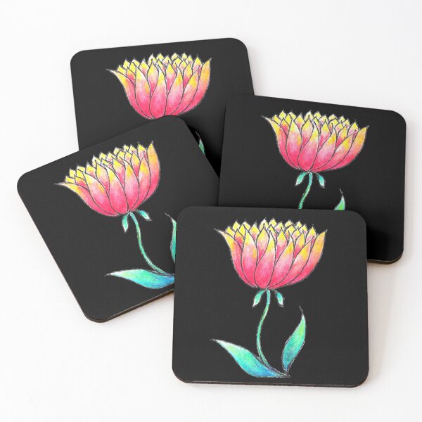 Item preview, Flower on Black Ground designed and sold by CarolineLembke.