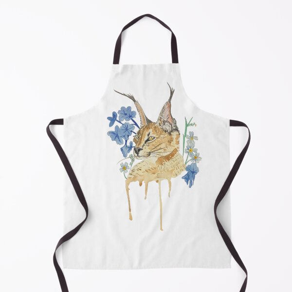 Item preview, Watercolor lynx, drip painting designed and sold by altairaleon.