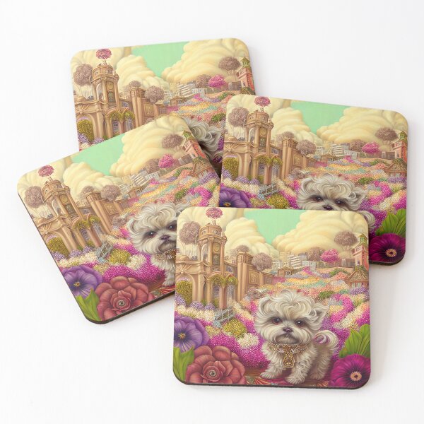 Item preview, puppy in a magic land designed and sold by tinkertailorart.