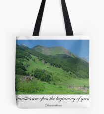 THE BEGINING Tote Bag