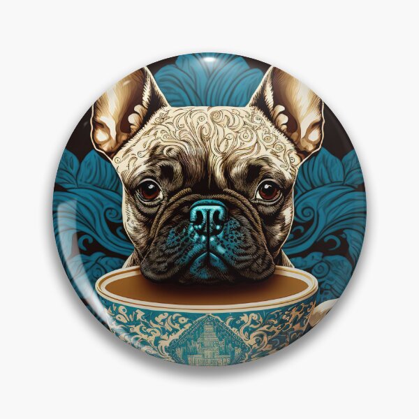 Item preview, Coffee and French BullDog Blue designed and sold by Juliascutecornr.
