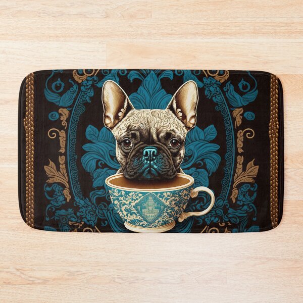 Item preview, Coffee and French BullDog Blue designed and sold by Juliascutecornr.