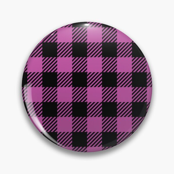 Item preview, Plaid Pink And Black designed and sold by Isma Saleem.