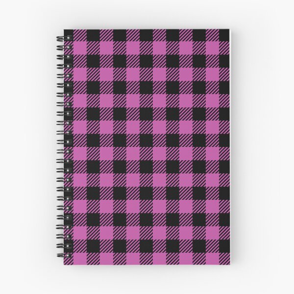 Item preview, Plaid Pink And Black designed and sold by Isma Saleem.