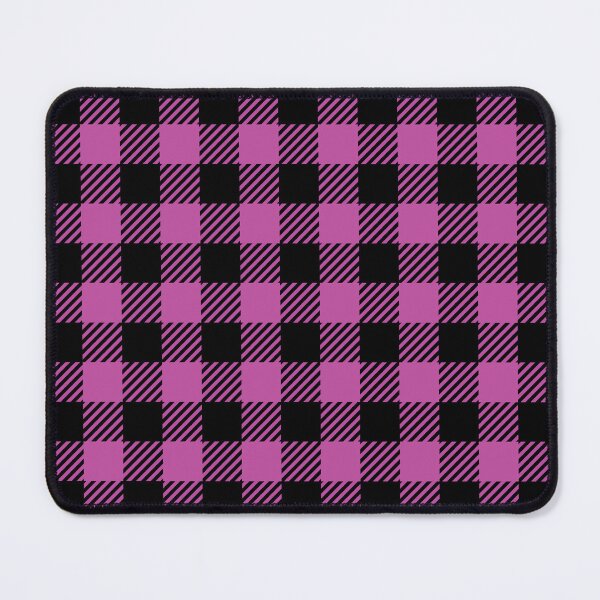 Item preview, Plaid Pink And Black designed and sold by Isma Saleem.