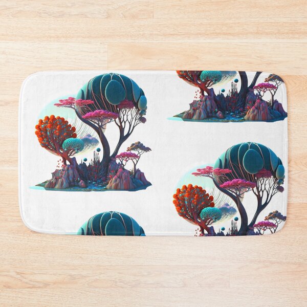 Item preview, Colourful Tree in Fibonacci Design for Fashion Accessories and Home Decor Style designed and sold by RAGANADesign.