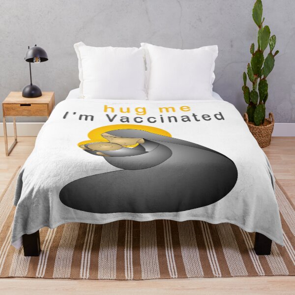 Item preview, Hug Me I'm Vaccinated designed and sold by Soudesign99.
