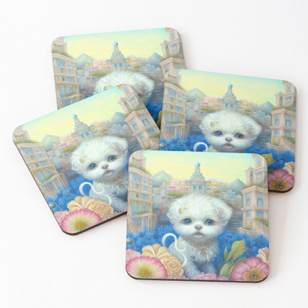 Item preview, puppy in a magic land designed and sold by tinkertailorart.