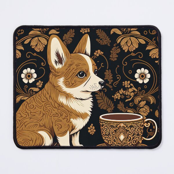 Item preview, Coffee and Corgi  designed and sold by Juliascutecornr.
