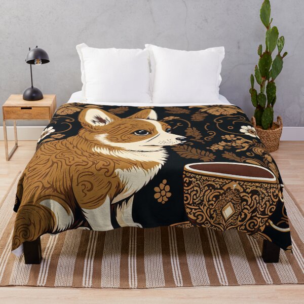 Item preview, Coffee and Corgi designed and sold by Juliascutecornr.