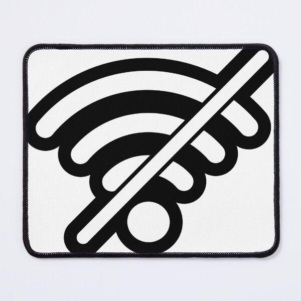 Item preview, no wifi sticker designed and sold by chadamax.