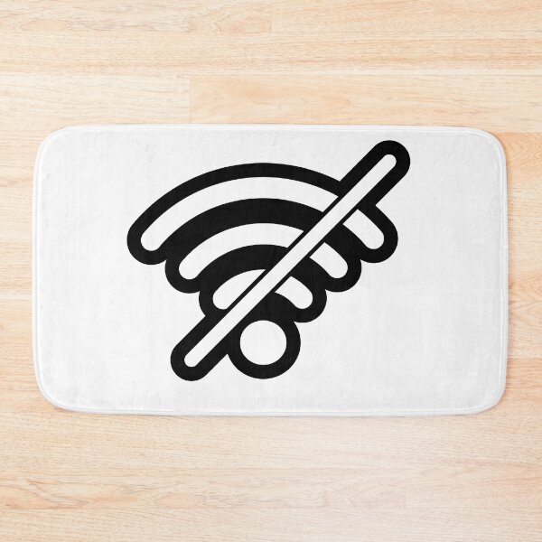 Item preview,  no wifi sticker designed and sold by chadamax.