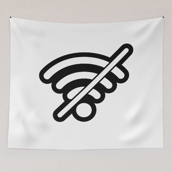 Item preview,  no wifi sticker designed and sold by chadamax.
