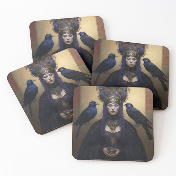 Item preview, Gothic Empress with Ravens  designed and sold by Susan  Gallagher.