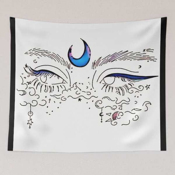 Item preview, Evil Eye Digital Illustration designed and sold by Crafty-Deeja.