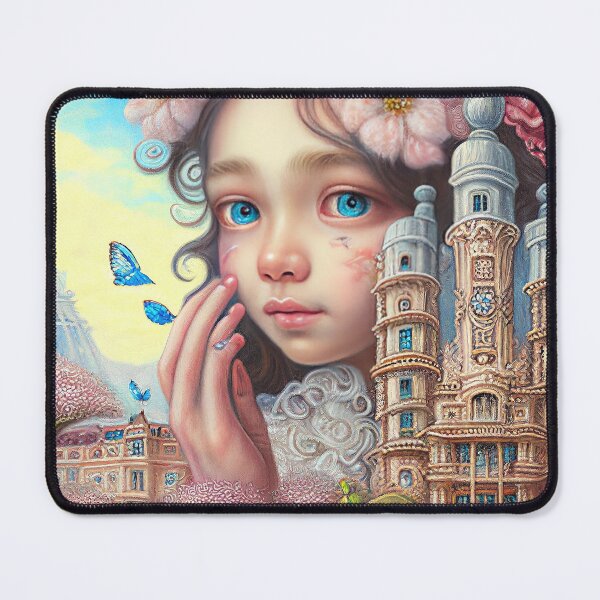 Item preview, portrait of rococo girls designed and sold by tinkertailorart.