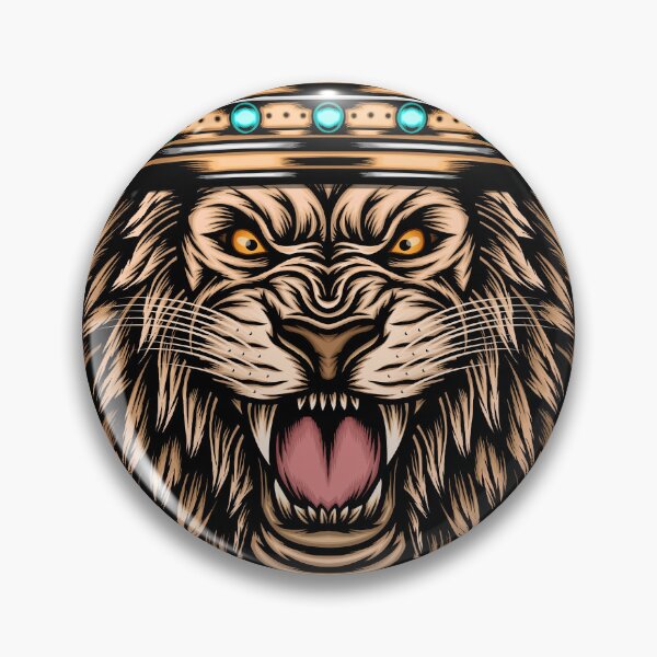 Item preview, Roaring lion with crown designed and sold by WODEXZ.