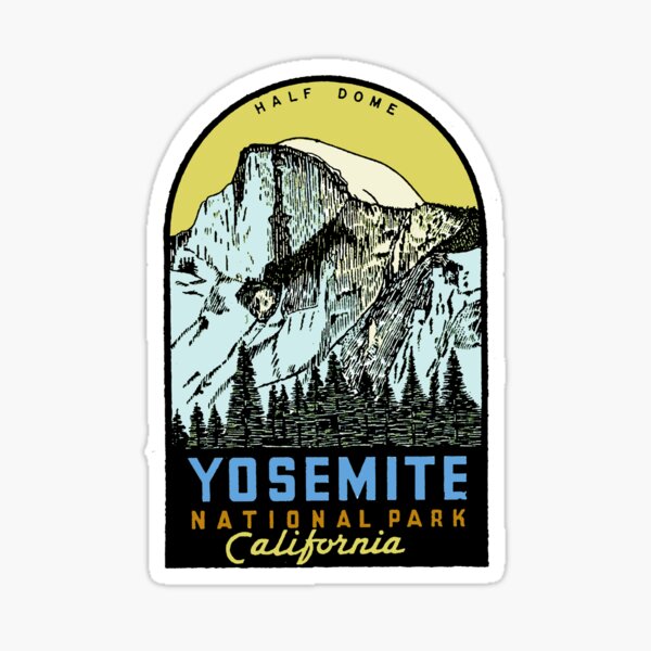 Yosemite National Park USA Sticker