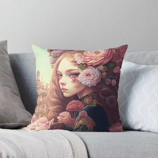 Item preview, portrait of rococo girls designed and sold by tinkertailorart.