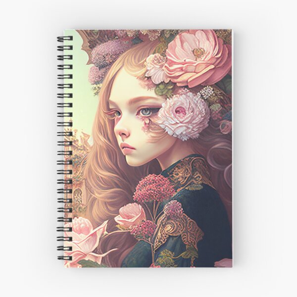 Item preview, portrait of rococo girls designed and sold by tinkertailorart.
