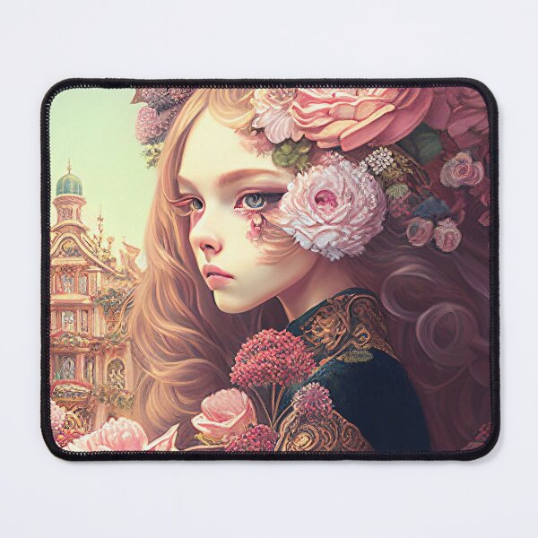 Item preview, portrait of rococo girls designed and sold by tinkertailorart.