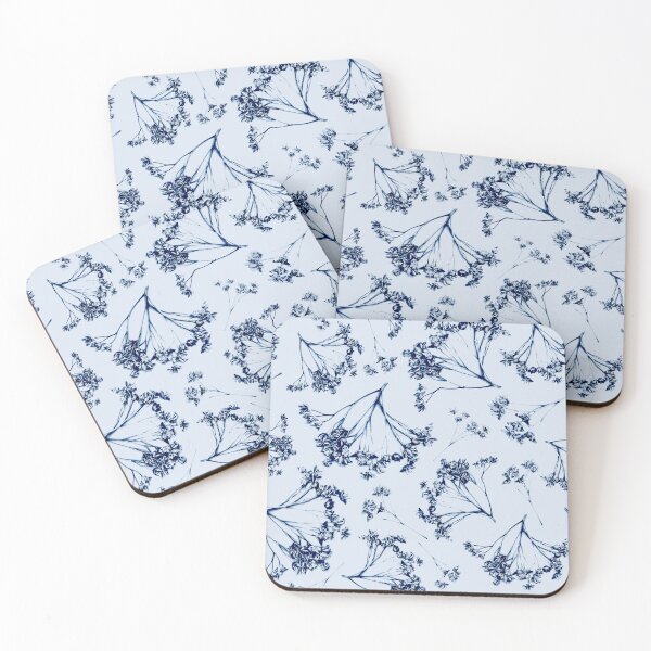Item preview, Blooming maple buds print pattern designed and sold by starseedgems.