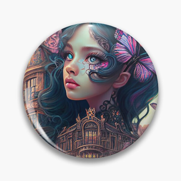 Item preview, portrait of rococo girls designed and sold by tinkertailorart.