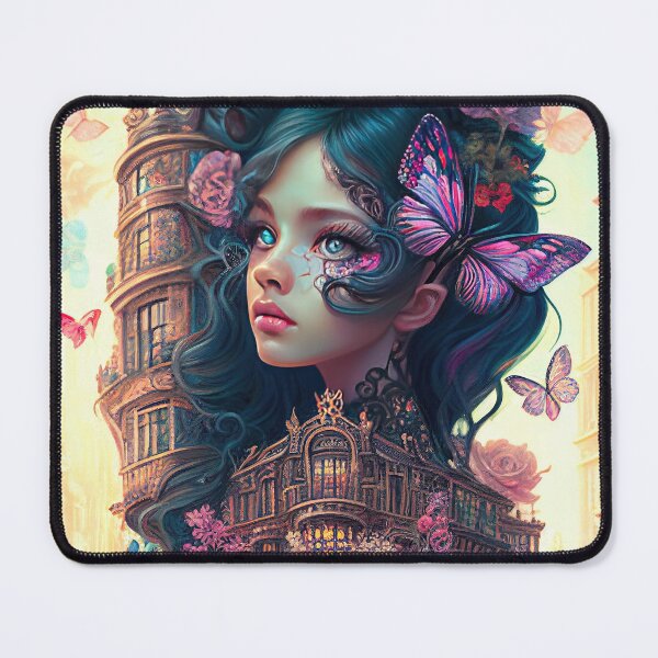 Item preview, portrait of rococo girls designed and sold by tinkertailorart.