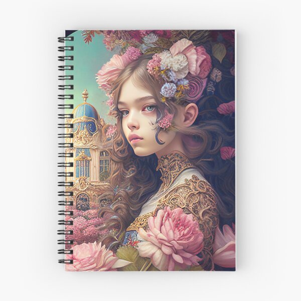 Item preview, portrait of rococo girls designed and sold by tinkertailorart.