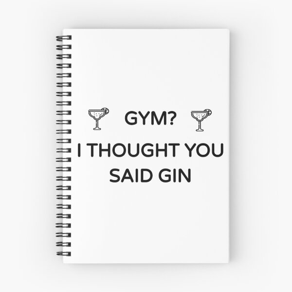 Item preview, Gym? I Thought you said Gin (Gin Funny Cool Desing) designed and sold by BRAZILCOOLSHIRT.