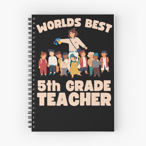 Item preview, Worlds Best 5th Grade Teacher  designed and sold by to-esu.