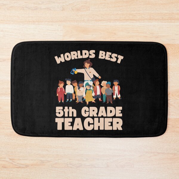 Item preview, Worlds Best 5th Grade Teacher  designed and sold by to-esu.