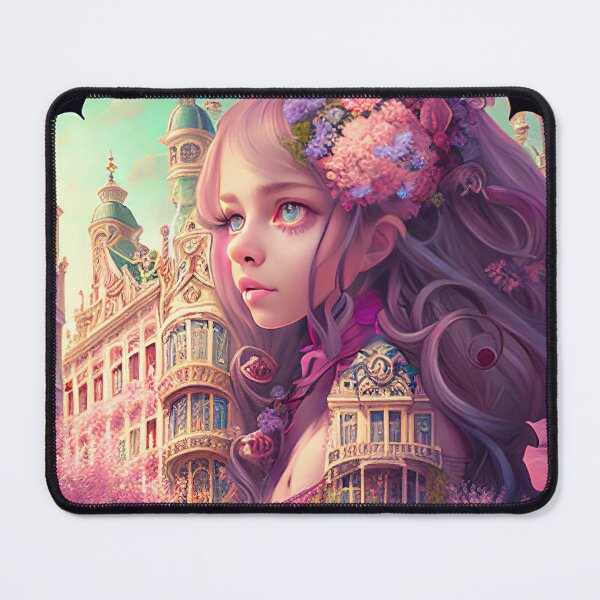 Item preview, portrait of rococo girls designed and sold by tinkertailorart.