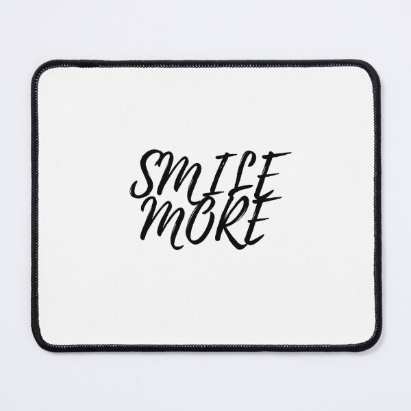 Item preview, Smile More SVG, Self Care, Inspirant, Sourire, Heureux, Positif, Lettres ondulées, Fichier Silhouette Cut, designed and sold by rapoo.