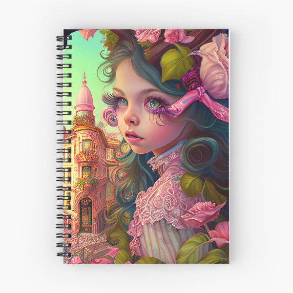 Item preview, portrait of rococo girls designed and sold by tinkertailorart.