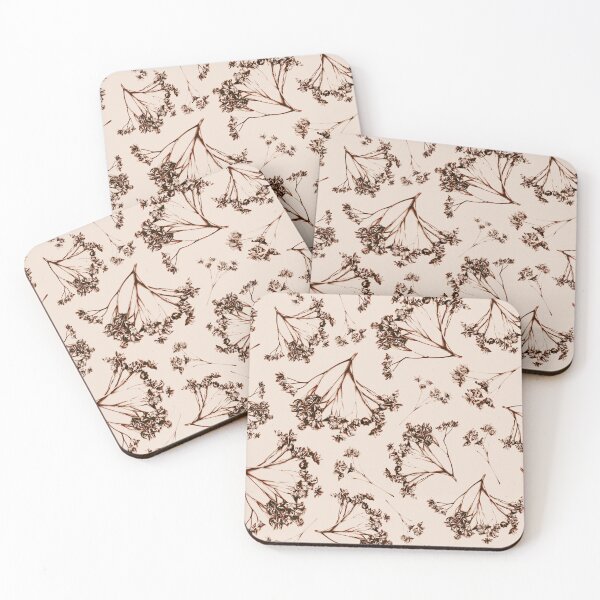 Item preview, Blooming maple buds print pattern designed and sold by starseedgems.